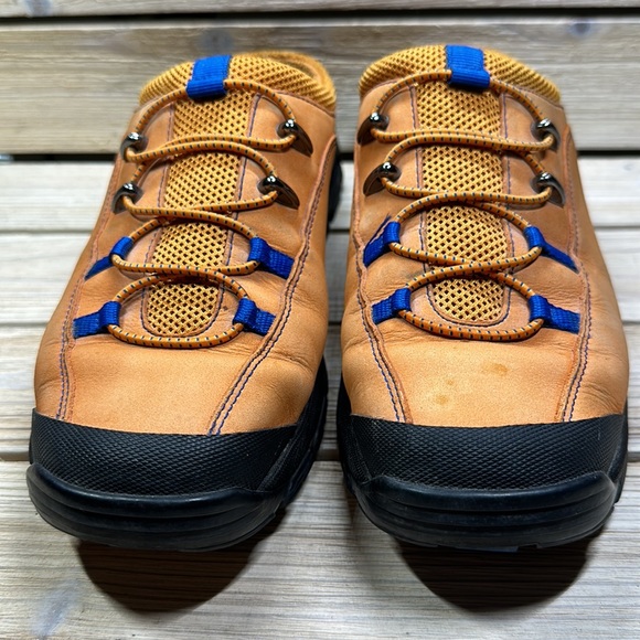 Cole Haan Orange Suede Slip Ons Size 10B - Picture 2 of 12